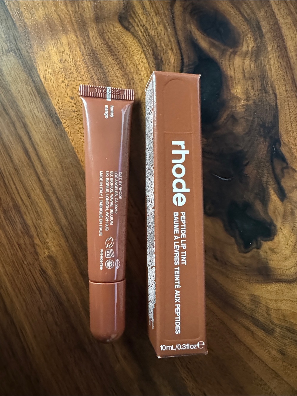 RHODE Peptide Lip Tint in Honey Mango — LIMITED EDITION